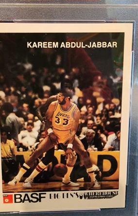 Card nba printed